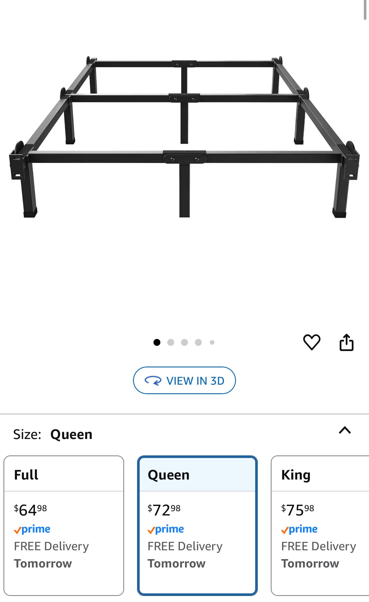 Twin, Queen Bed frames