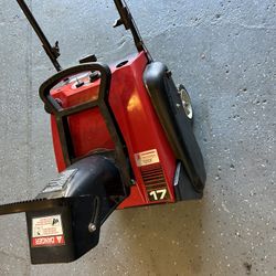 Snapper LE 17 Snowblower 