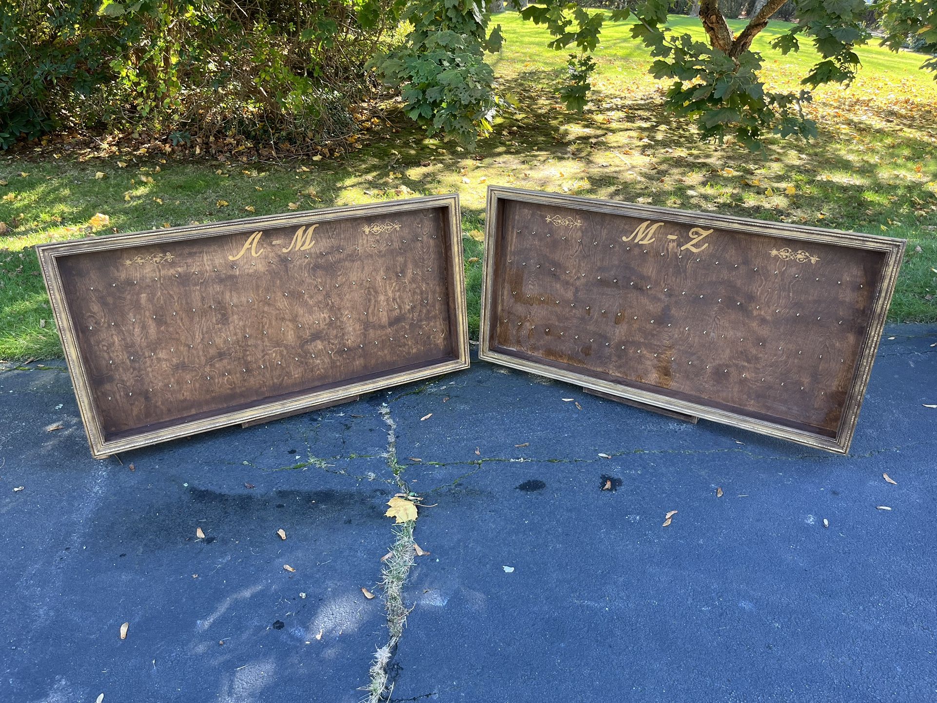Seating Chart Display Board