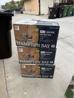 Hampton Bay ceiling fans 20”