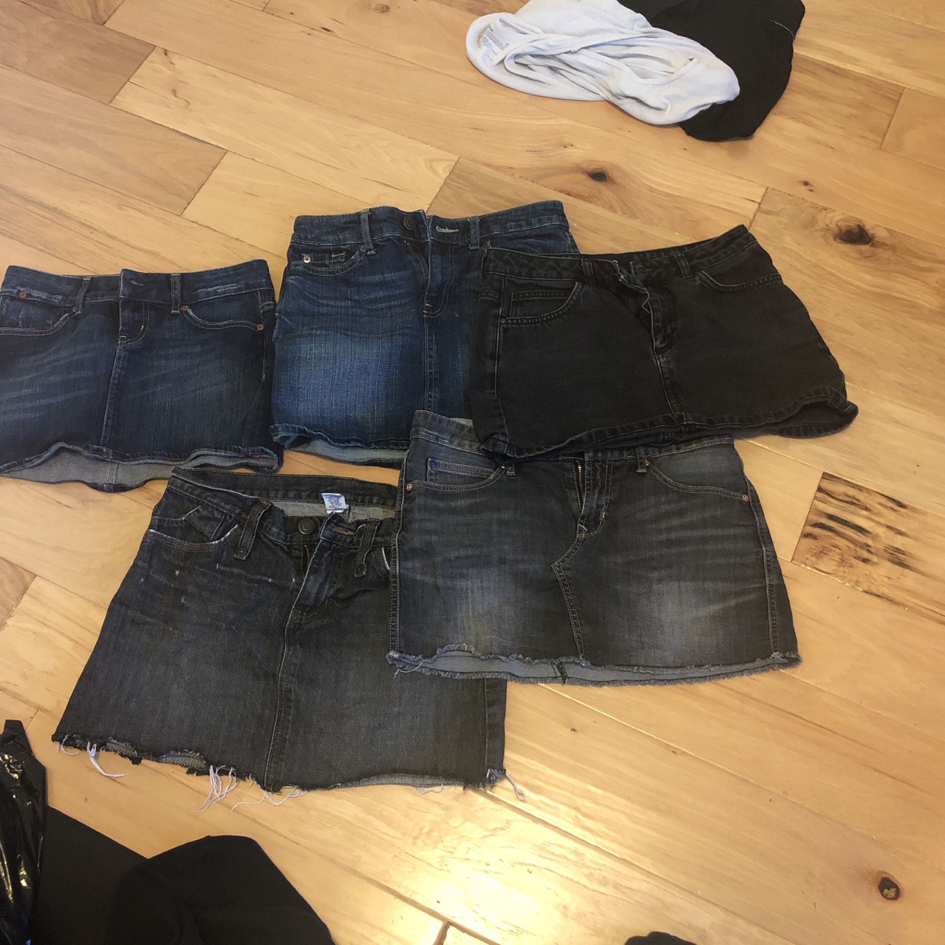 Jean Skirts Sizes 0-2