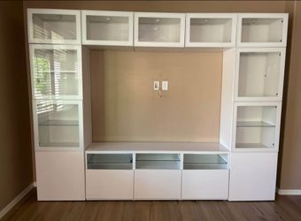 Custom Built IKEA SET  - GLASS INCLUDED - Please Read Description!