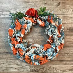 New / Custom Made Decor 14” Wreath