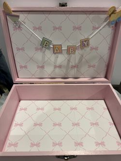 Baby customized Keepsake boxes