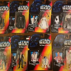 (23) Star Wars 1990s Action Collectibles New