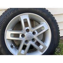 Bridgestone Blizzak Snows On 17” Heavy Rims