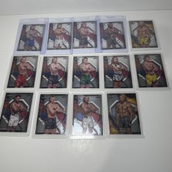 Lot of 14 2024 UFC Topps Finest Cards New, 13-Common/1-Uncommon “Read Info”
