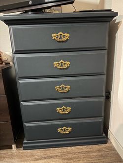 Tall slate dresser