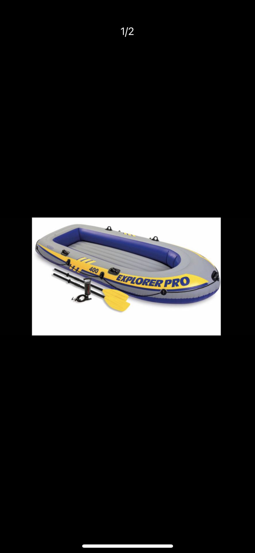 Photo 4 Person Inflatable Boat