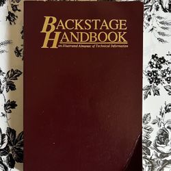 Backstage Handbook An Illustrated Almanac Of Technical Information Book