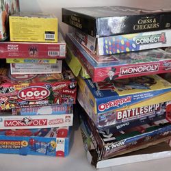 Huge Lot of Board Games - Family Favorites!