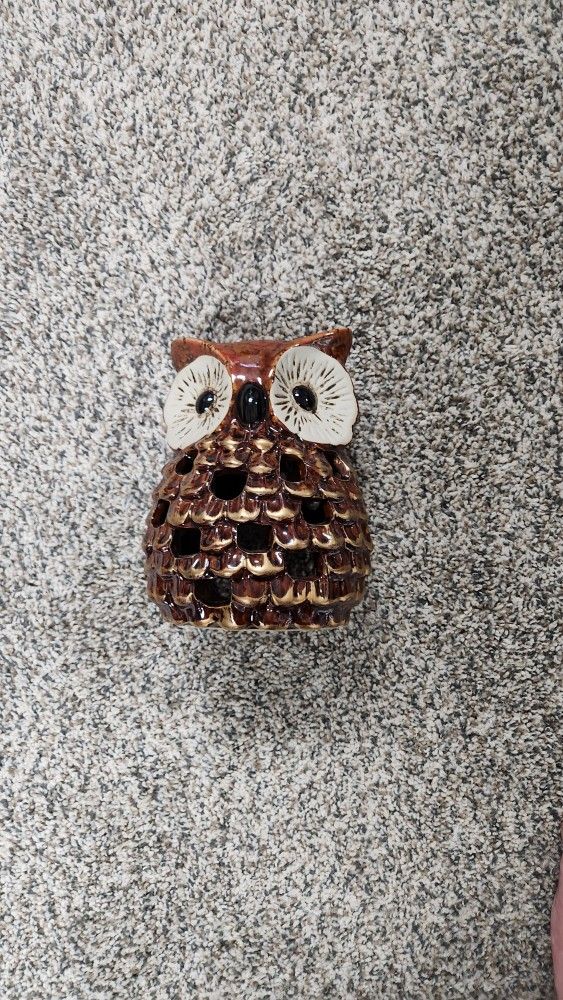 Owl Candle Holder