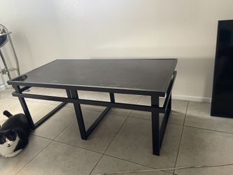 Black Coffee Table Glass