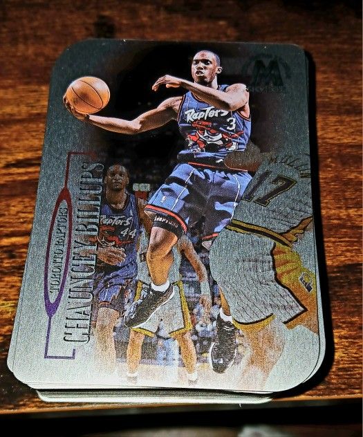 Stainless steel basketball cards