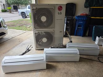 48,000 BTU LG multiunit minisplit system