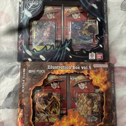 One Piece Illustration Boxes For Sale Or Trade