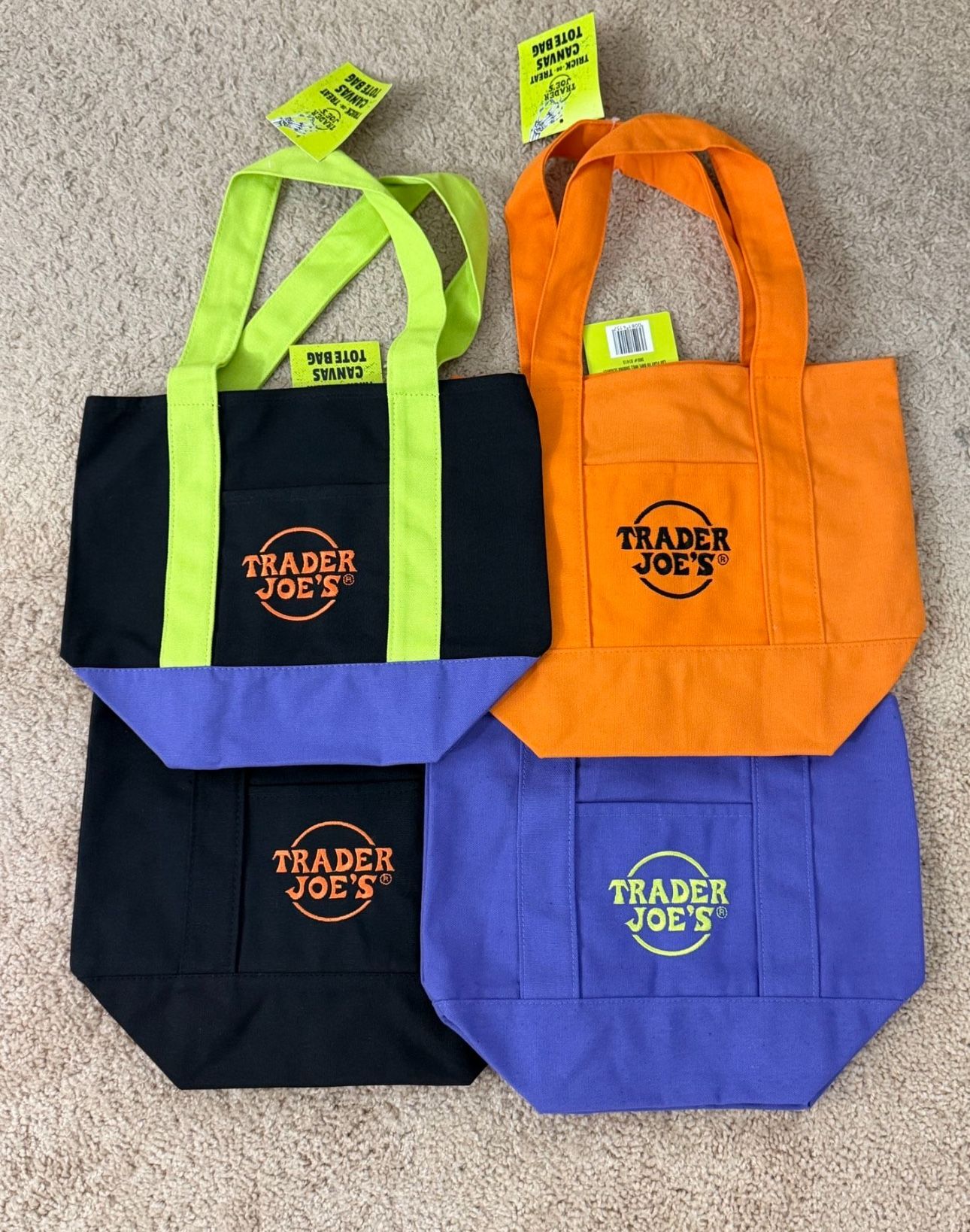 Halloween Bags Trader Joes
