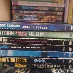 Lot Of 7 "Batman" DVD Movies