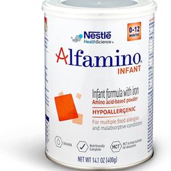 38- Nestle Alfamino Baby Formula Hypoallergenic 