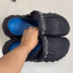 Echo Crocs Navy/10