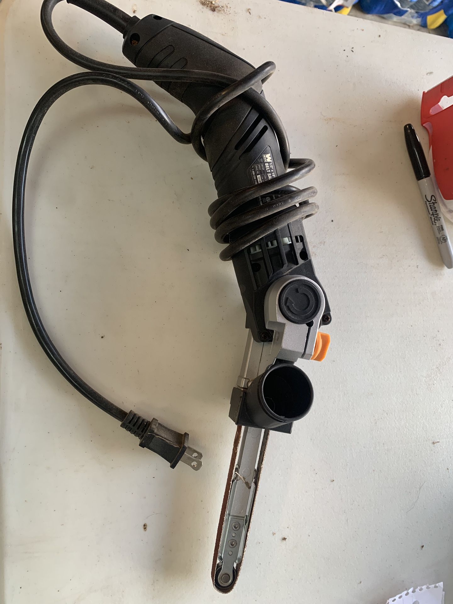 Mini Belt Sander 1/2 X 18“