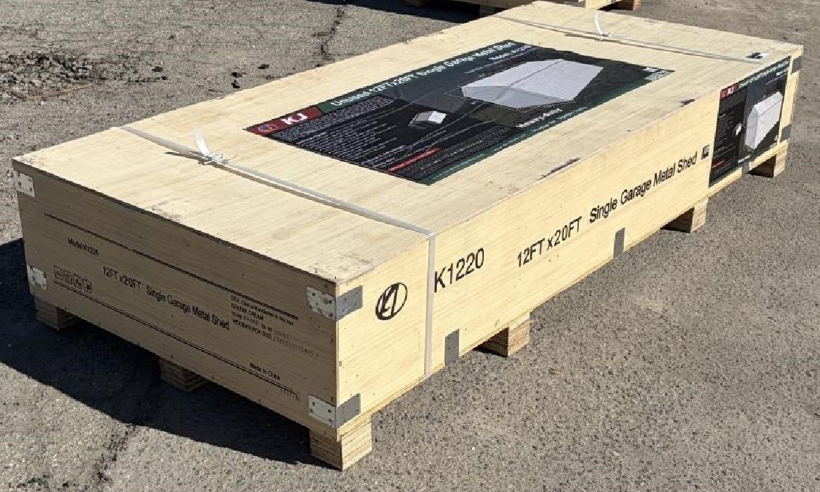 New Galvanized Metal Garages & Sheds