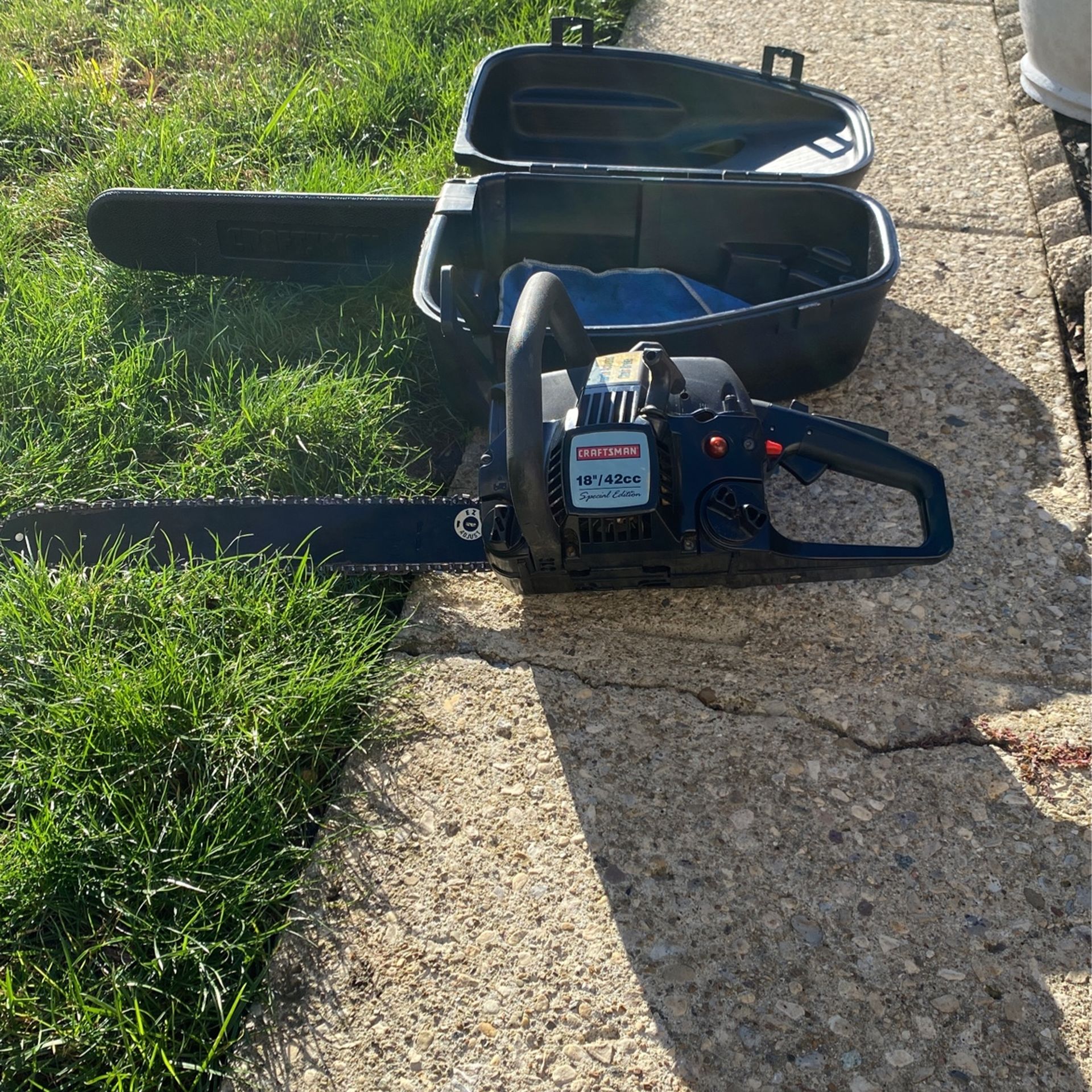 Craftsman 18 Inch 42 Cc Special Edition,$80 OBO