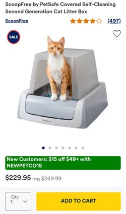Petsafe Pet Safe Scoop-free Litter Box With Cover