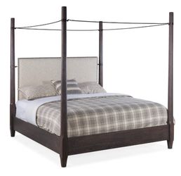 Hooker furniture king size poster bed