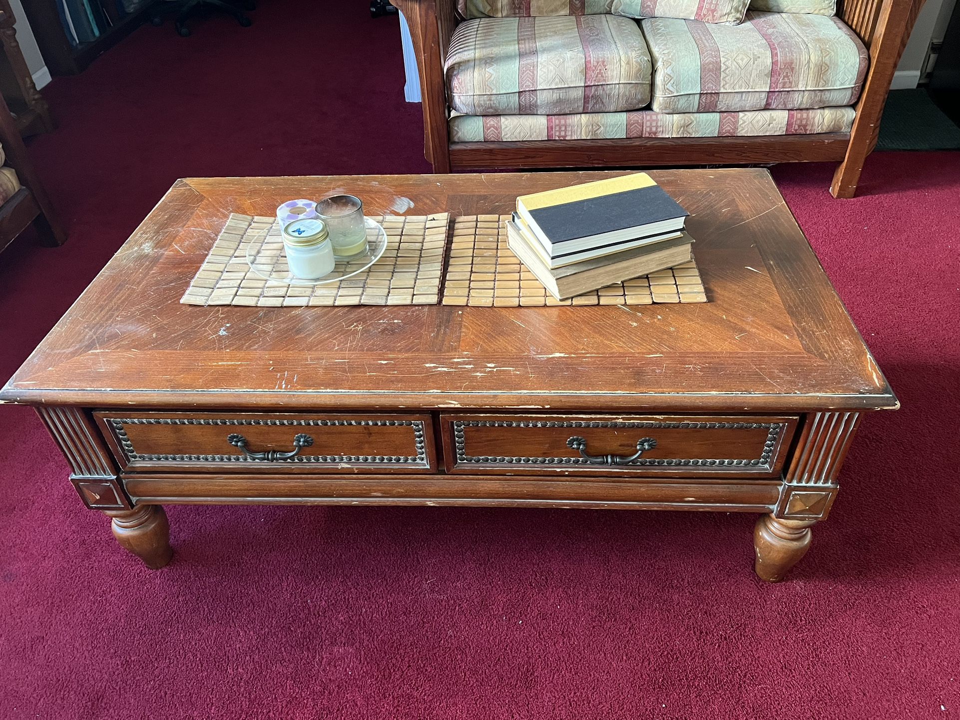 Sofa Set With Coffee Table