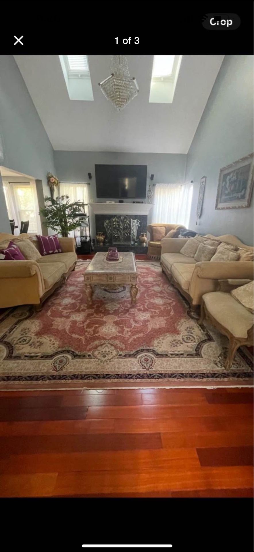 Living Room Furniture all Set Together 