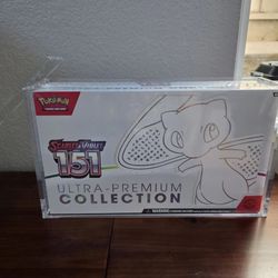 Pokemon 151  UPC Scarlet And Violet Ultra Premium Collection ACRYLIC CASE