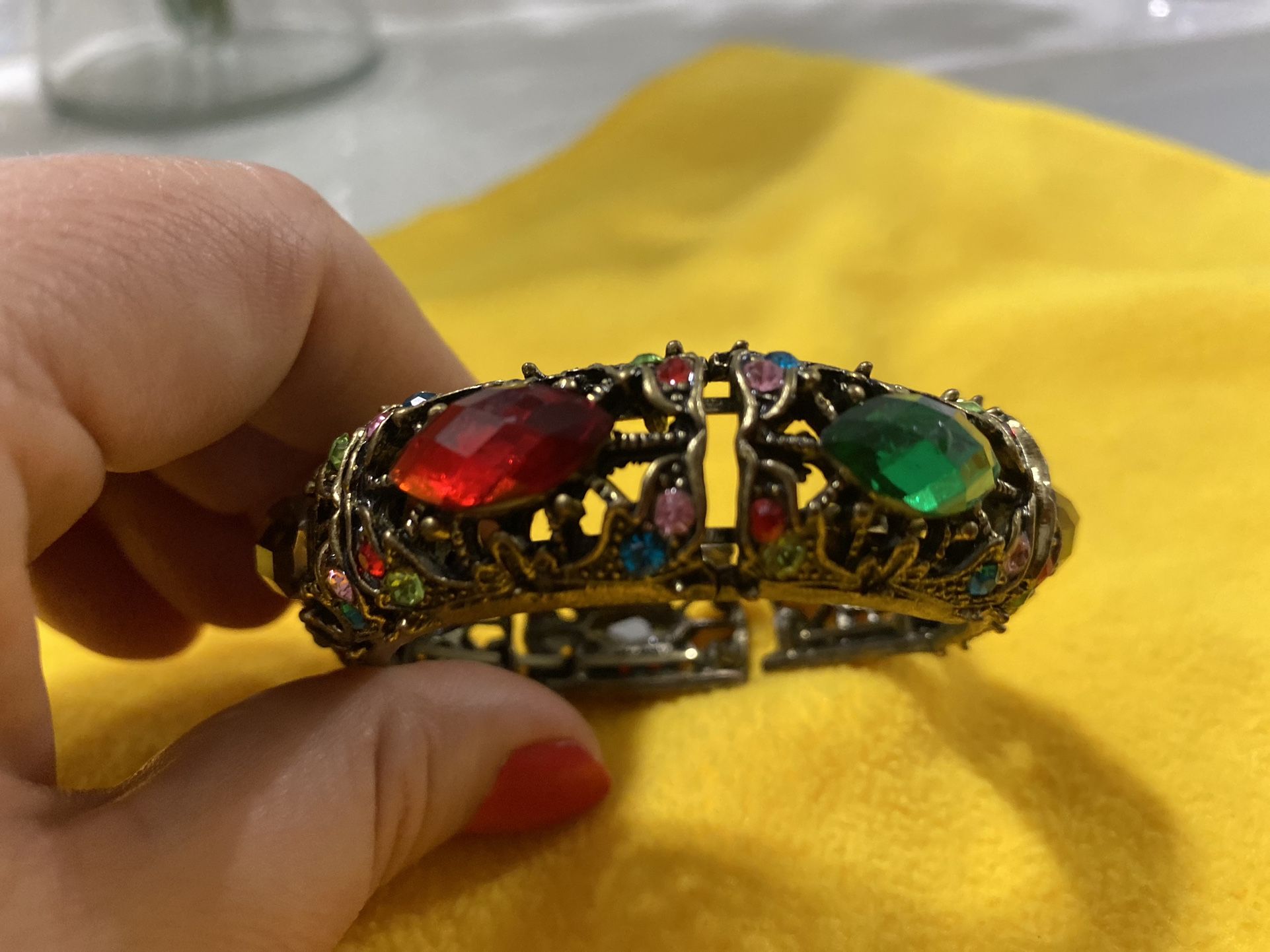 Multi Color Antique Style Bracelet