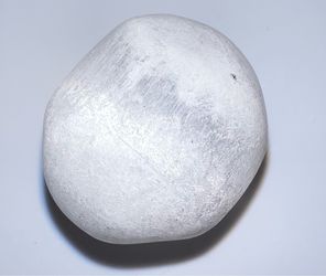Polished White Selenite Palm Stone