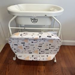 Baby Washer / Changer Rolling Table