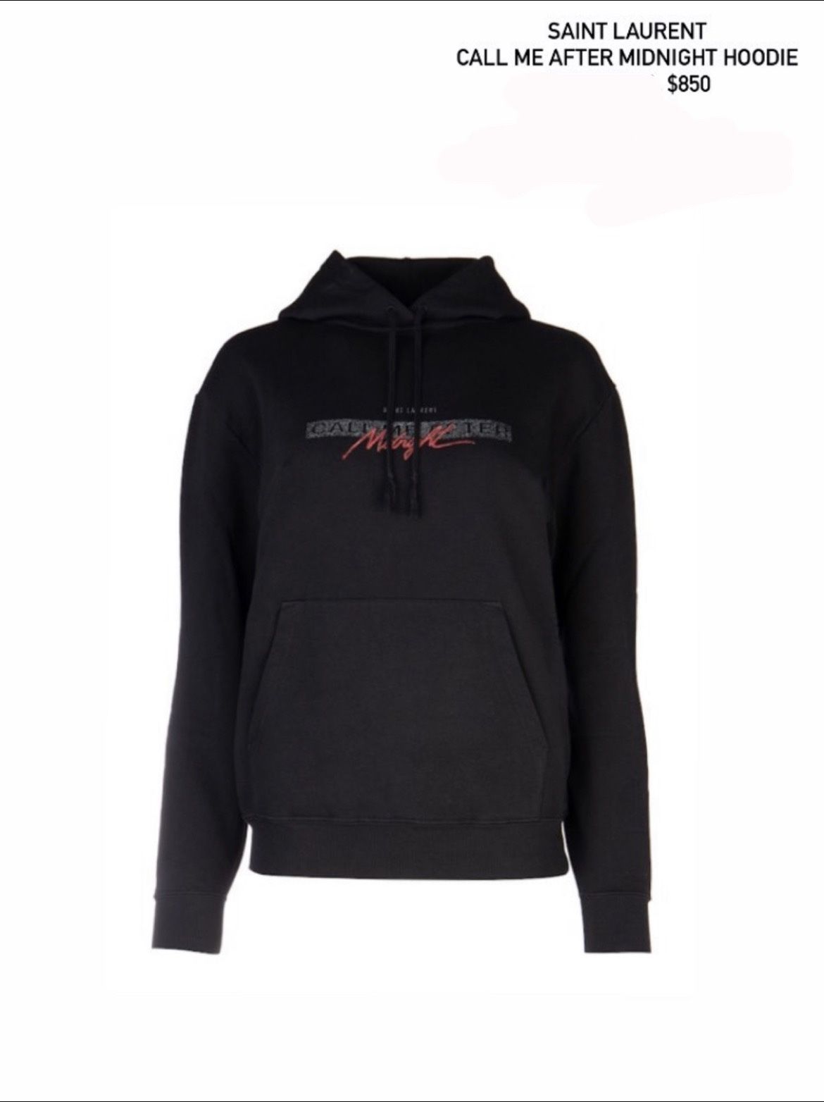 Brand New Saint Laurent Hoodie