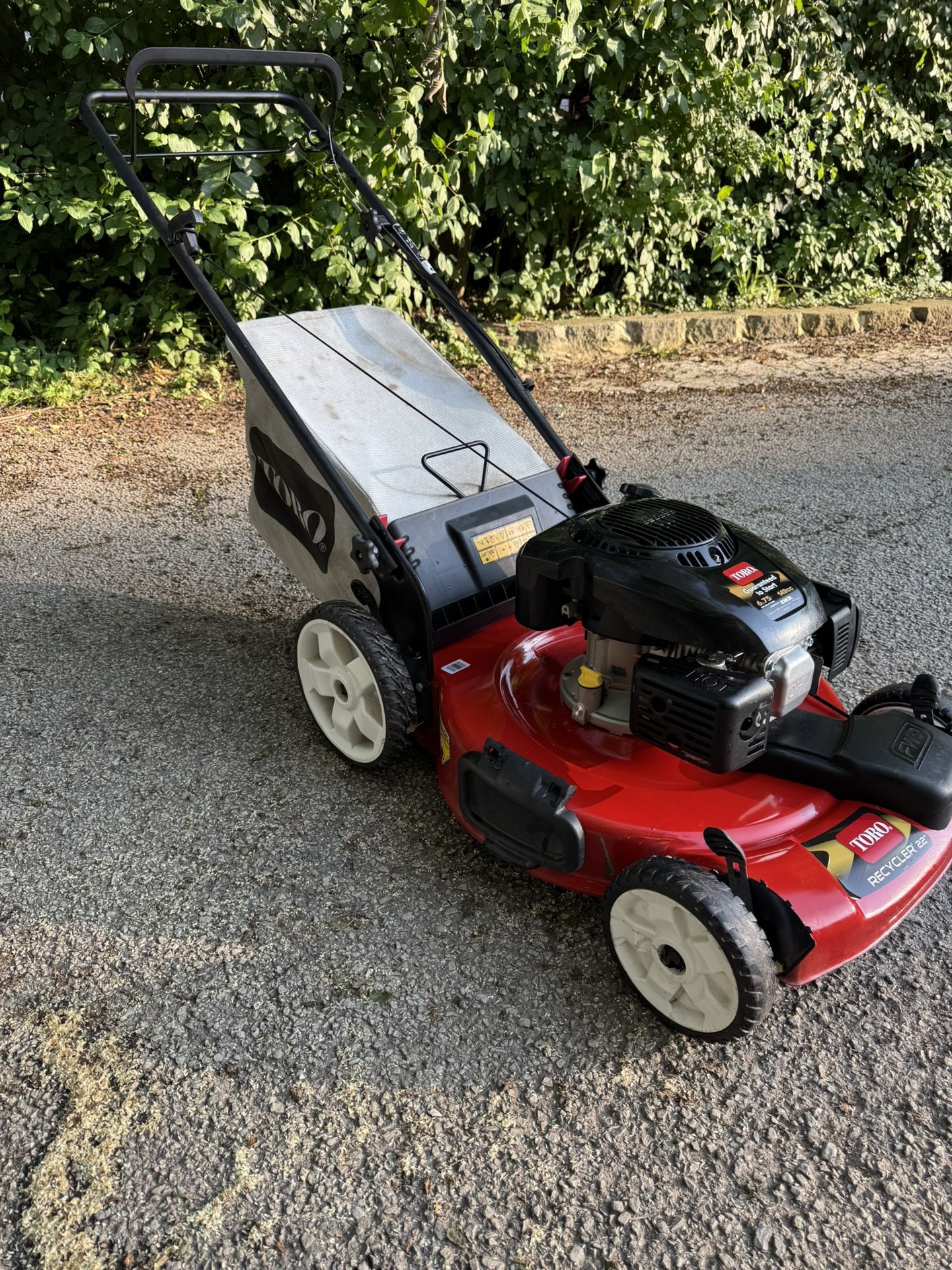 TORO KOHLER Lawn Mower 22” 6.75 Hp 149cc Self Propelled