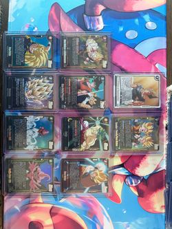 Dragon Ball Super Card Game Lot of 11 Story Booster - SR lot