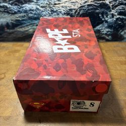 Bape X DC Comics Bapesta Low M1 Superman