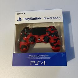 Ps4 Controller - Red Camo