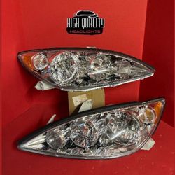 Toyota Camry 2002. 2004 headlights.