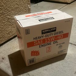 Case of (3) Gallons Heavy Duty Diesel Engine Oil Engine 