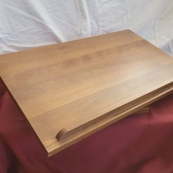 two vintage RUSS BASSETT library book display stands