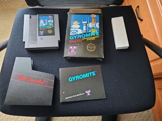 Gyromite For NES With Original Box, Instructions