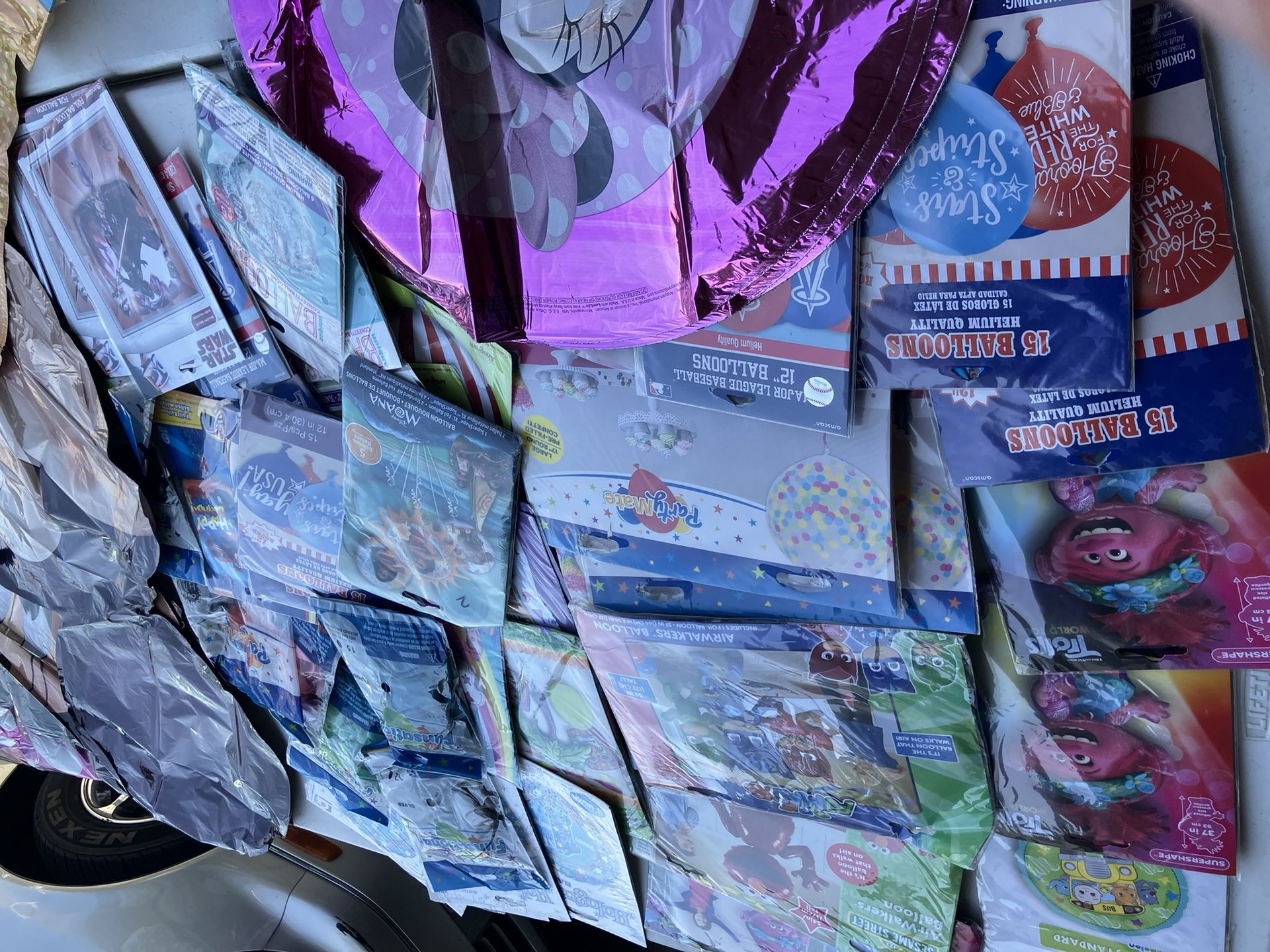 Mylar Balloons Big And Small