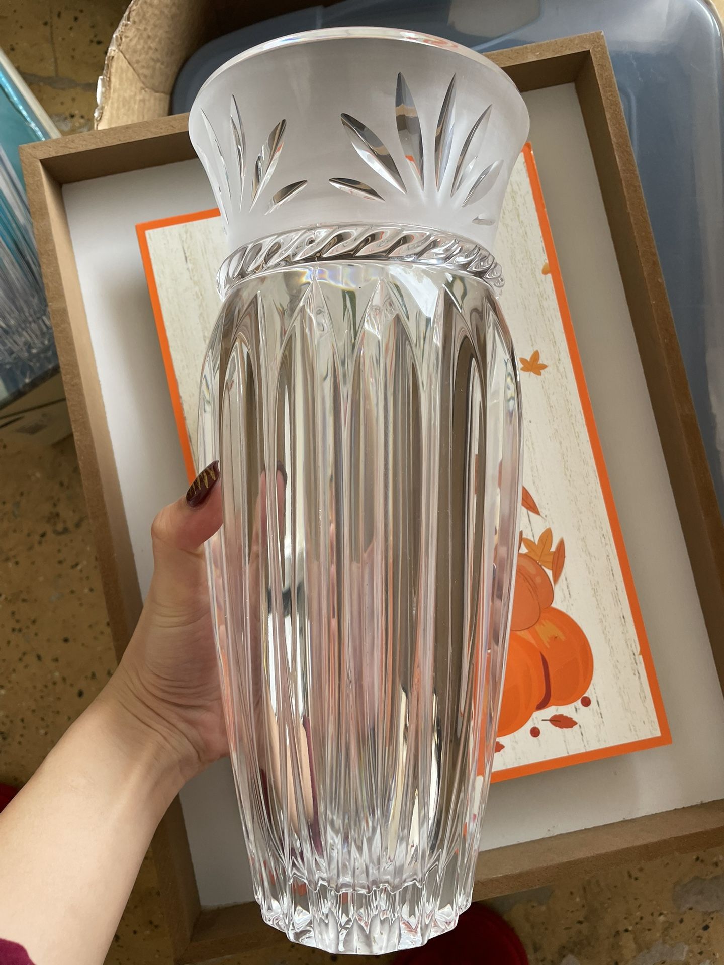 GARANTI CRISTAL d'ARQUES crystal Vase