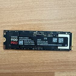 Samsung 9100 pro 2TB M.2 Nvme gen 5
