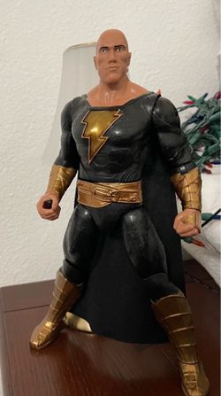 Black Adam action figure. Dwayne Johnson. Superhero toy