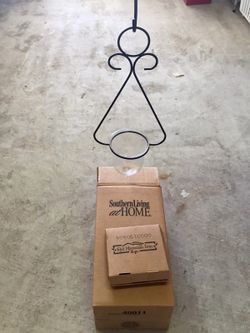 Southern living hanging plant glass holder