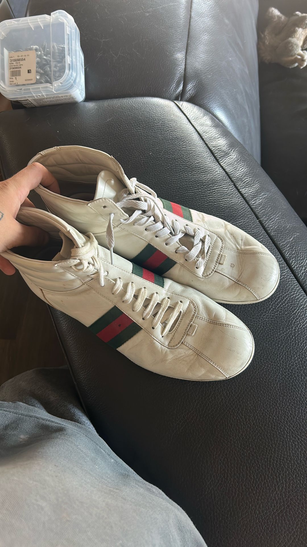 Gucci Ace Leather High tops 